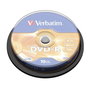 Verbatim DVD-R Advanced AZO 4,7GB 16x Plata mate (10 unidades)